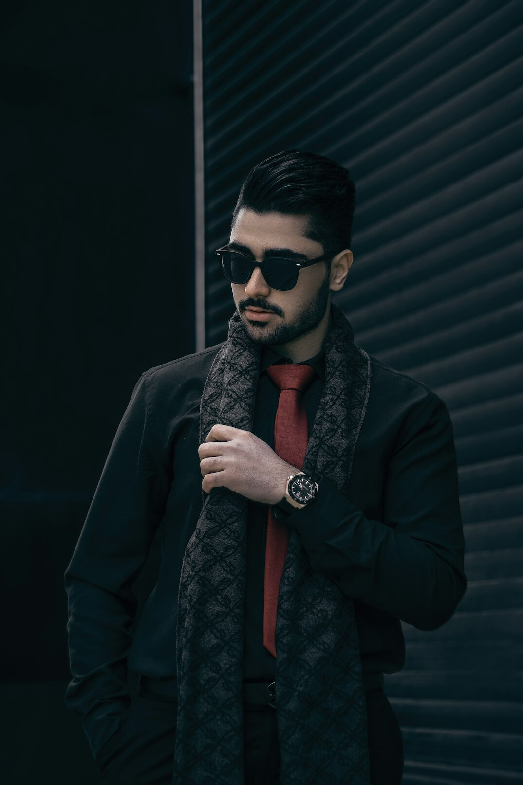 Portrait of a man in a suit